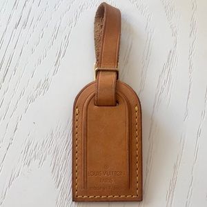 Louis Vuitton luggage tag